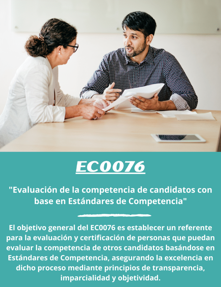 EC0076: “Evaluación de la competencia de candidatos con base en Estándares de Competencia”